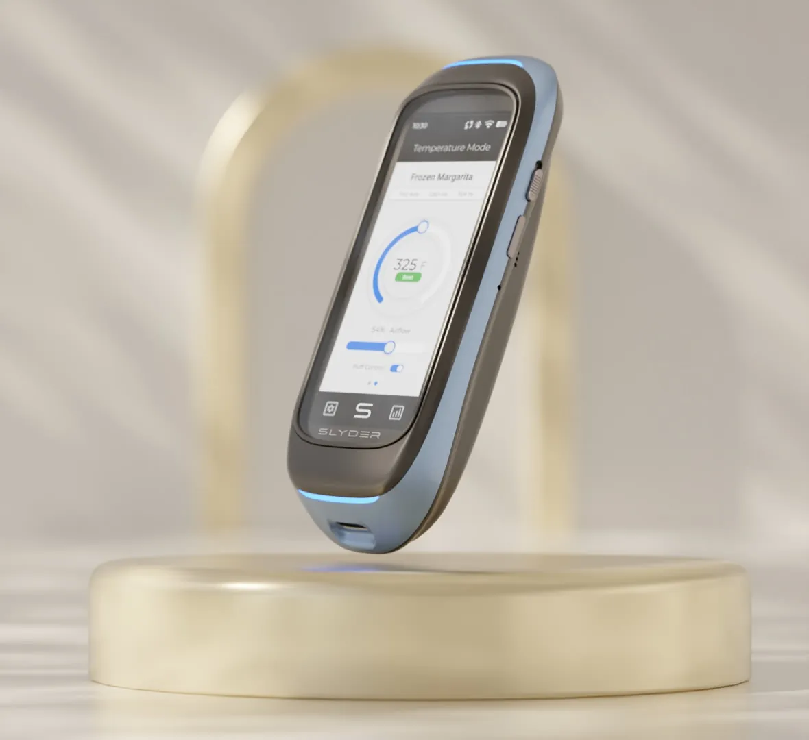 Slyder Pro with its touchscreen on