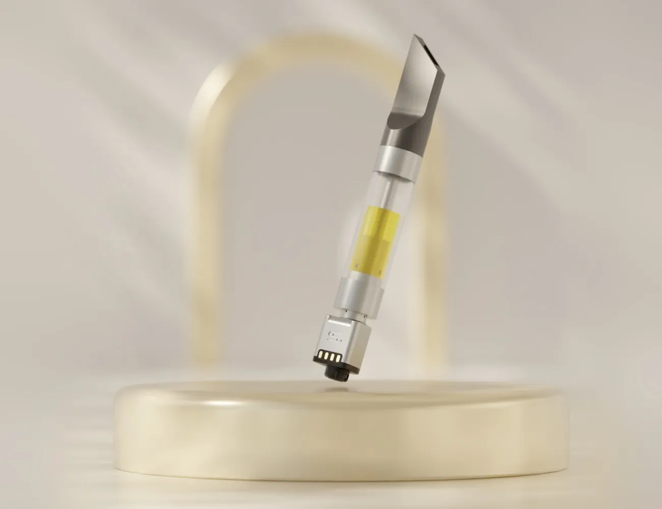 A 510 cart on the Smart 510 Adapter