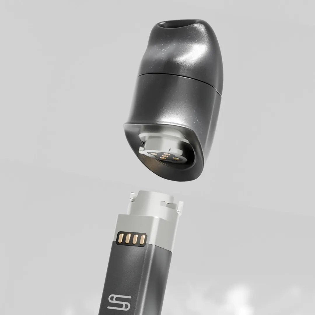Pyra Dab Adapter with its chamber lifted off